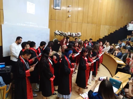 Selçuk Üniversitesi Rus Dili ve Edebiyatı Bölümünde Mezuniyet Coşkusu